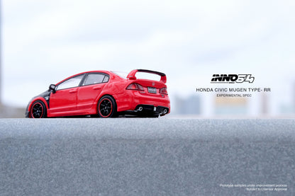 INNO64 1/64 HONDA CIVIC Type-RR FD2 MUGEN RR Experimental Spec 2008 IN64-FD2R-RRES