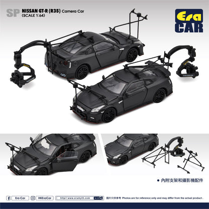 ERA CAR 1/64 SP Nissan GT-R(R35) Camera Car "HK Toycar Show Edition" NS22GTRSP108
