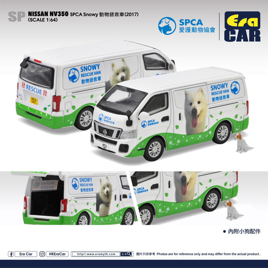ERA CAR 1/64 Nissan NV350 SPCA Rescue Van NS22NVSP135
