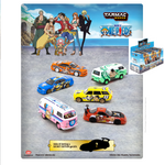 Tarmac Works x One Piece  Model Car Collection VOL.1 - Complete set of 6 pcs T64G-Boxset-OP22