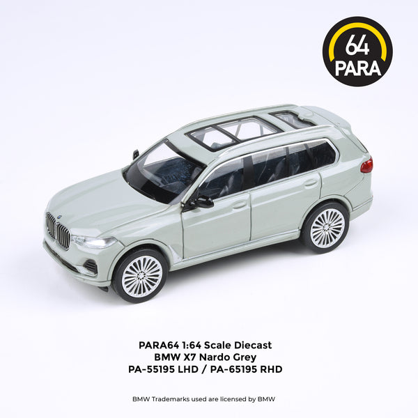 PARA64 1/64 BMW X7  Nardo Grey LHD PA-55195