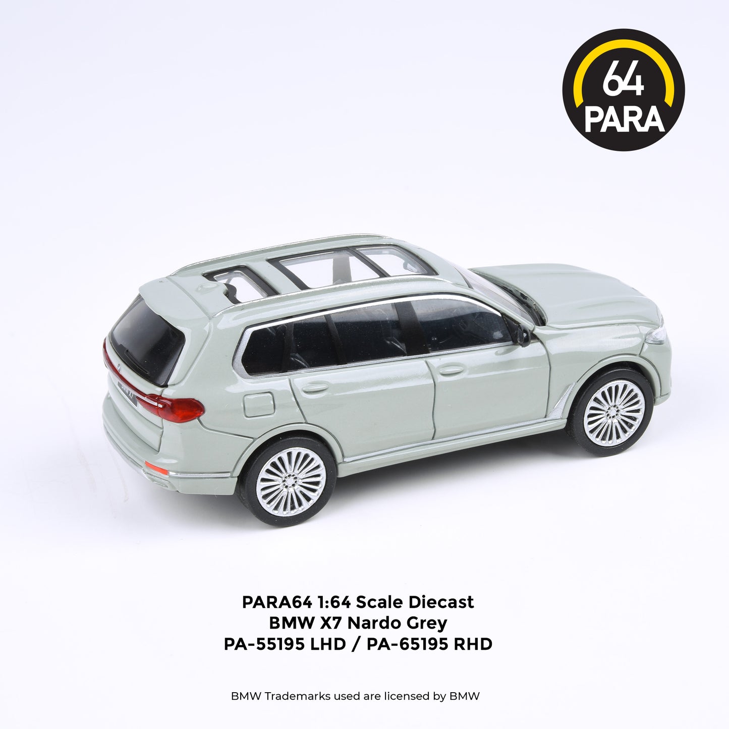PARA64 1/64 BMW X7  Nardo Grey LHD PA-55195