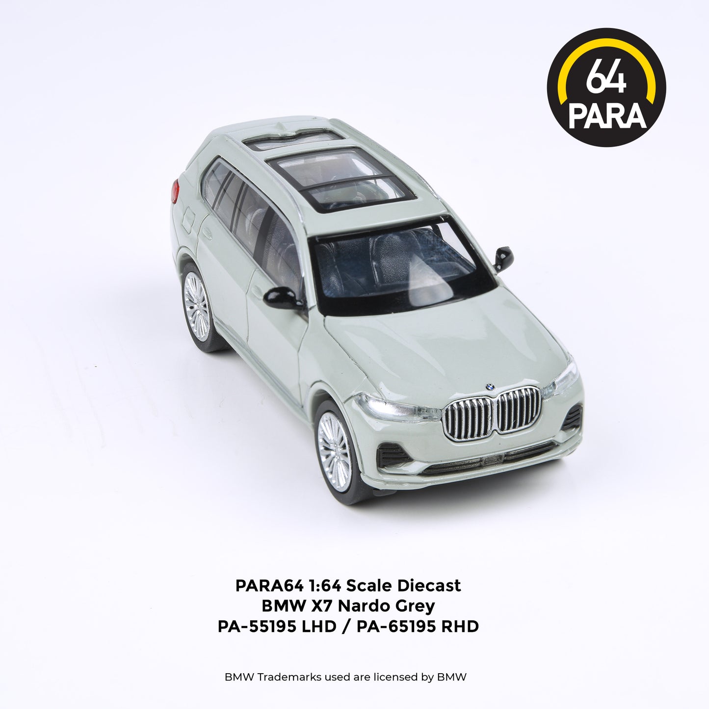 PARA64 1/64 BMW X7  Nardo Grey LHD PA-55195