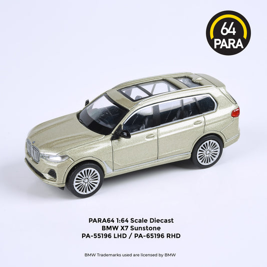 PARA64 1/64 BMW X7 Sunstone LHD PA-55196