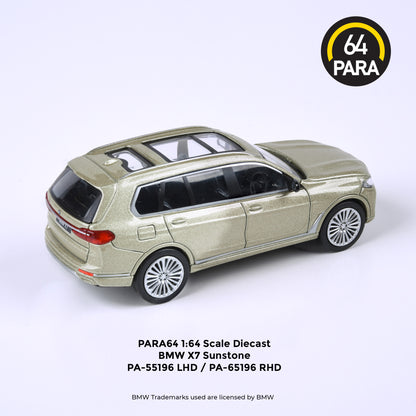 PARA64 1/64 BMW X7 Sunstone LHD PA-55196