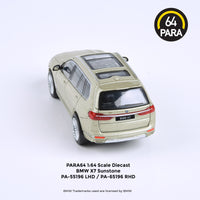 PARA64 1/64 BMW X7 Sunstone LHD PA-55196
