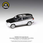 PARA64 1/64 2020 Mercedes-Maybach GLS 600 – Black over White LHD PA-55306