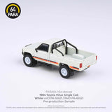 PARA64 1/64 1984 Toyota Hilux  Single Cab - White LHD PA-55521