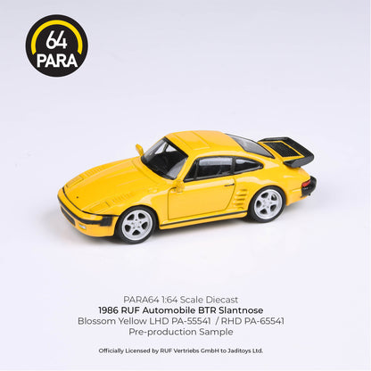 PARA64 1/64 1986 RUF BTR Slantnose Blossom Yellow LHD PA-55541