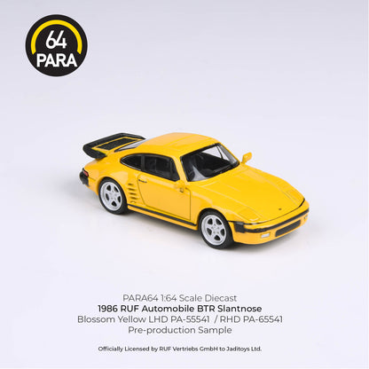 PARA64 1/64 1986 RUF BTR Slantnose Blossom Yellow LHD PA-55541