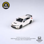 PARA64 1/64 2023 Honda Civic Type R FL5 Championship White LHD PA-55581