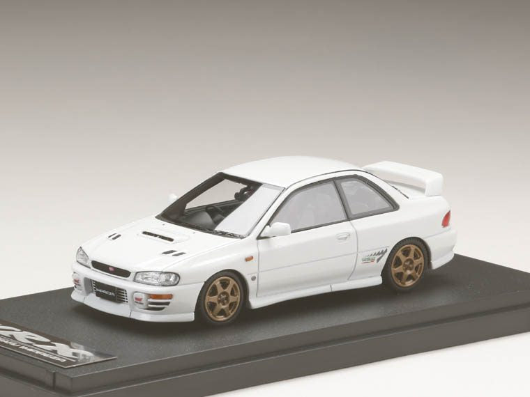 MARK43 1/43 Subaru Impreza WRX type RSTi Version 1997 (GC8) Fether White / Sports Wheel