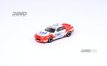 INNO64 1/64 NISSAN SKYLINE GT-R (R32) #1 "UNISIA JECS" JTCC 1993 M. Hasemi / H. Fukuyama IN64-R32-UNIJ