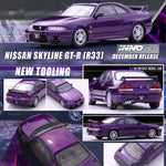 INNO64 1/64 NISSAN SKYLINE GT-R (R33) Midnight Purple IN64-R33-MP