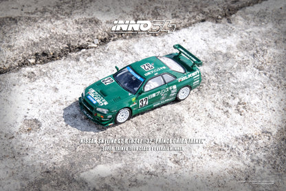 INNO64 1/64 NISSAN SKYLINE GT-R (R34) #32 "PRINCE CHIBA FALKEN"  Super Taikyu 1999 Class 1 Overall Winner IN64-R34-PCFAL