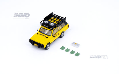 INNO64 1/64 RANGE ROVER "CLASSIC" CAMEL TROPHY 1982 (1 Tool Box and 4 Fuel/Oil Container included) IN64-RRC-CT82