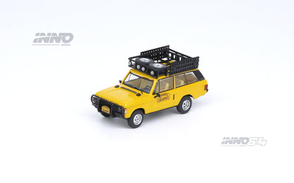 INNO64 1/64 RANGE ROVER "CLASSIC" CAMEL TROPHY 1982 (1 Tool Box and 4 Fuel/Oil Container included) IN64-RRC-CT82