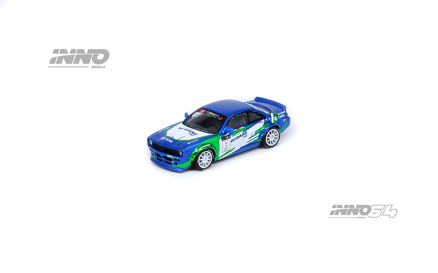INNO64 1/64 NISSAN SILVIA S14 Boss FIA Intercontinental Drifting Cup 2019 Charles Ng IN64-S14B-CNG19