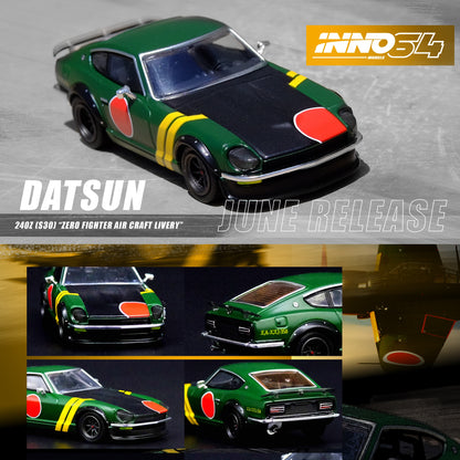 INNO64 1/64 DATSUN 240Z Zero Fighter Air Craft Livery IN64-240Z-ZFAC