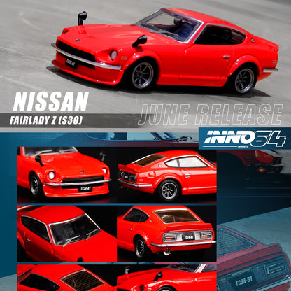 INNO64 1/64 NISSAN FAIRLADY Z (S30) Red IN64-240Z-RED