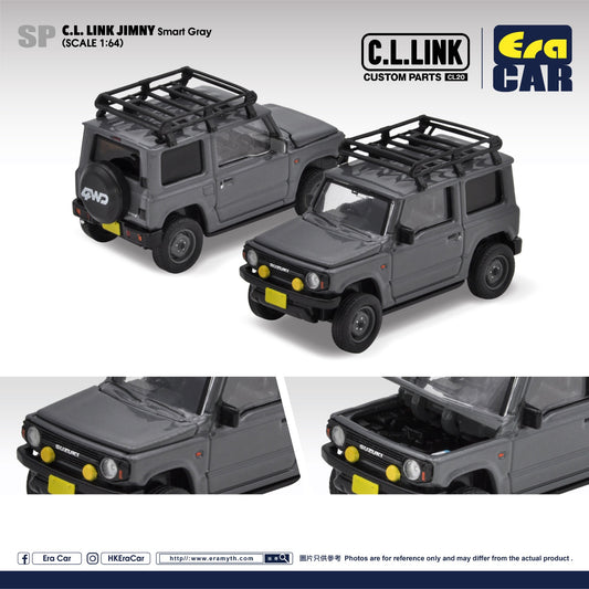 ERA CAR 1/64 C.L.LINK JIMNY Smart Gray SU21JS97