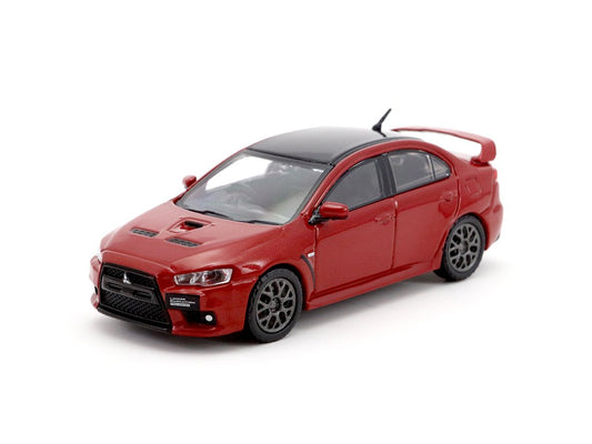 Tarmac Works 1/64 Mitsubishi Evo X Final Edition - Rally Red