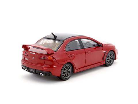 Tarmac Works 1/64 Mitsubishi Evo X Final Edition - Rally Red