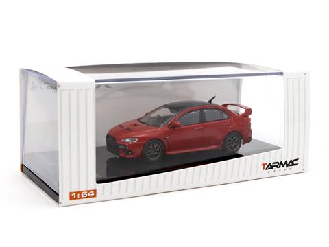 Tarmac Works 1/64 Mitsubishi Evo X Final Edition - Rally Red