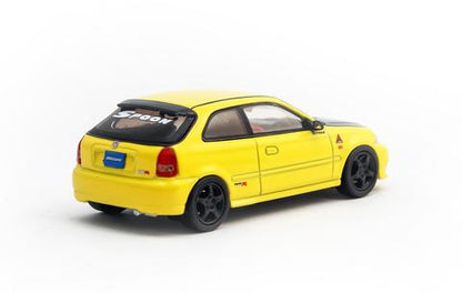 Tarmac Works 1/64 Honda Civic Type R EK9 Yellow
