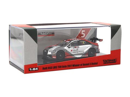 Tarmac Works 1/64 Audi RS3 LMS - TCR Asia 2017 - Audi HK/ Phoenix Racing Asia - Jasper Thong