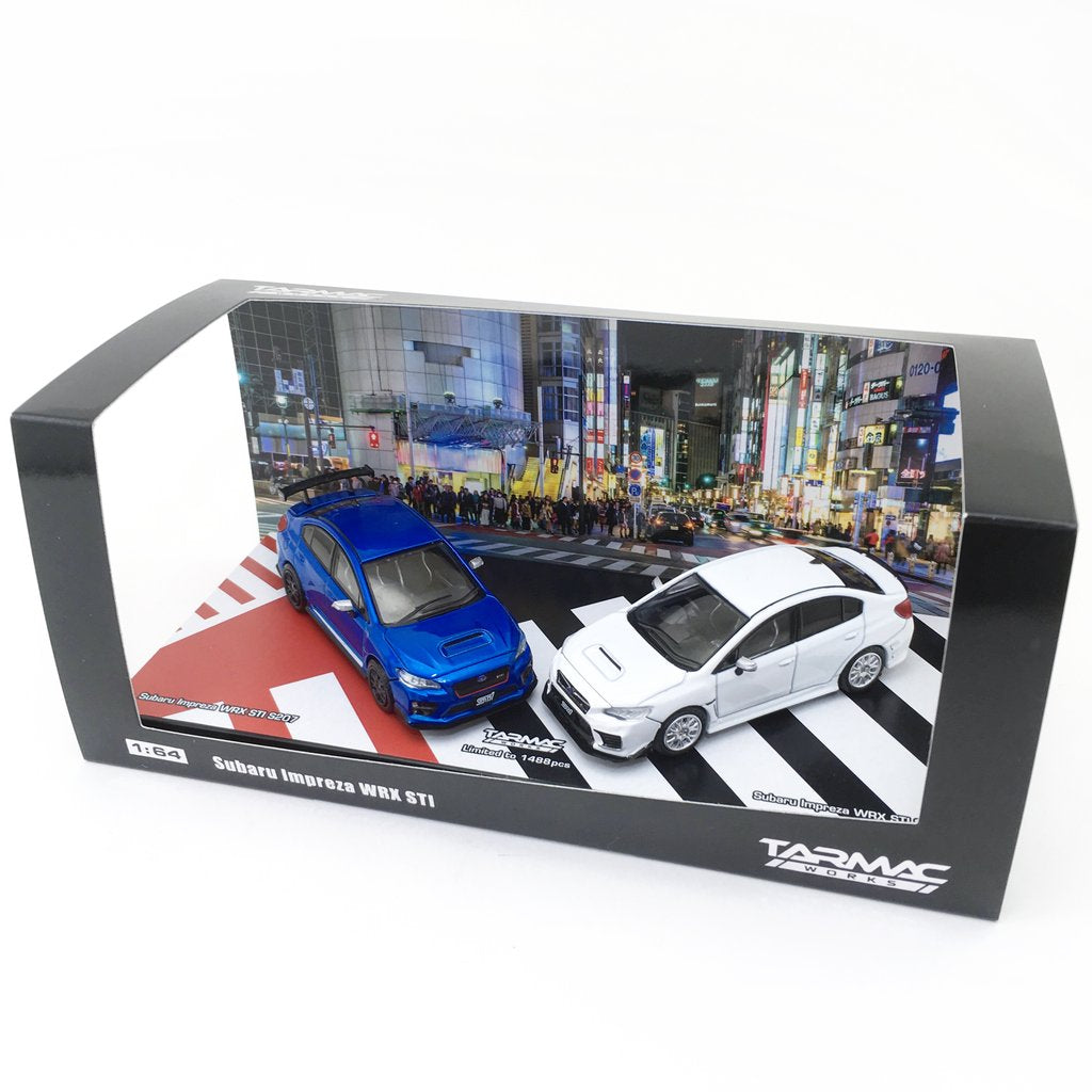  Tarmac Works 1/64 Subaru Impreza WRX STI S207 S208 Boxset