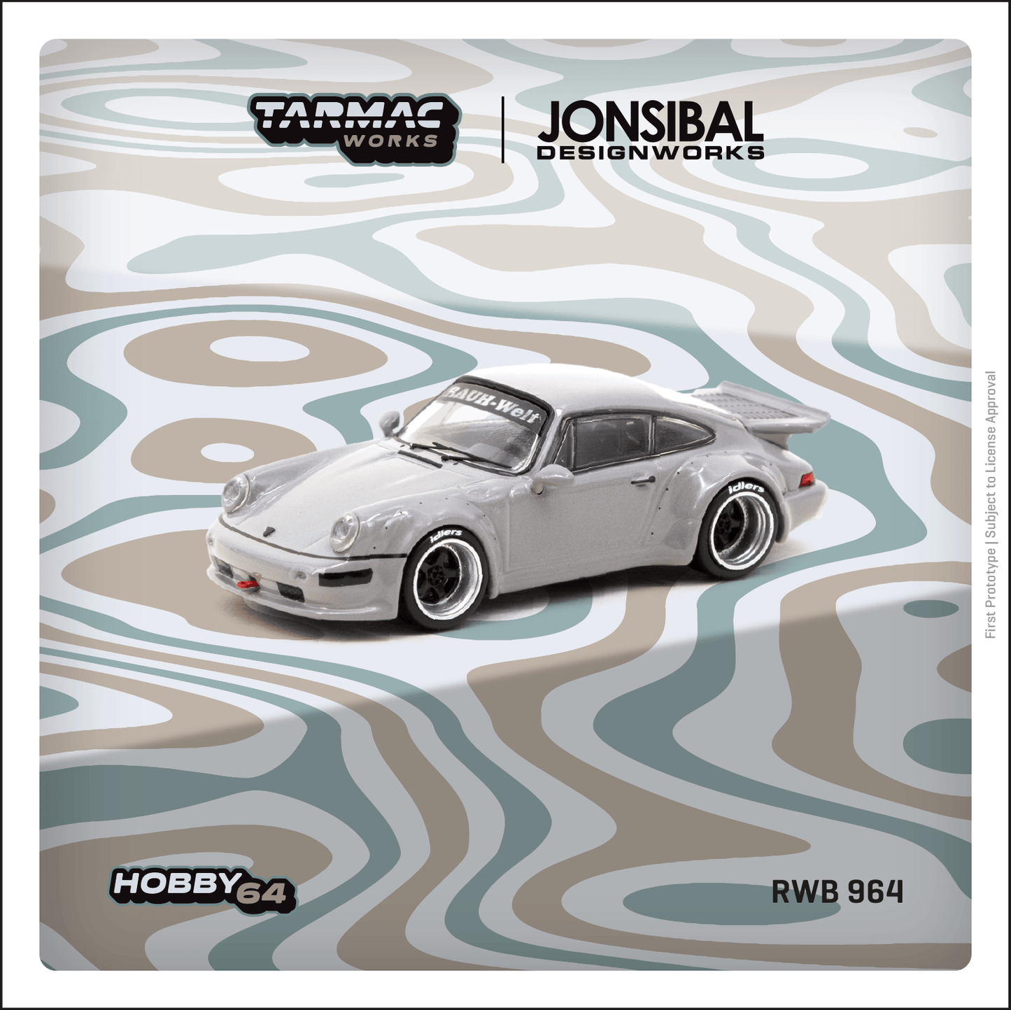 TARMAC WORKS HOBBY64 1/64 RWB 964 Jon Sibal T64-037-JS