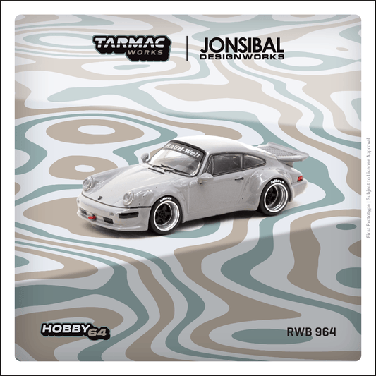 TARMAC WORKS HOBBY64 1/64 RWB 964 Jon Sibal T64-037-JS
