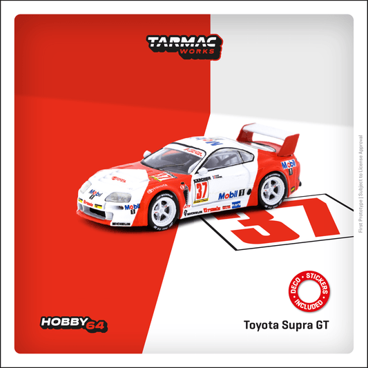 TARMAC WORKS HOBBY64 1/64 Toyota Supra GT BPR Zhuhai 1995  P. Alliot / P-H. Raphanel T64-051-95BPR37