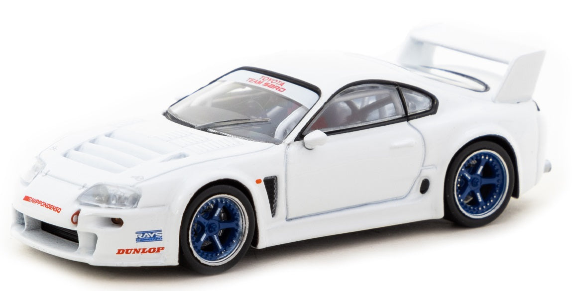 TARMAC WORKS HOBBY64 1/64 Toyota Supra GT Test Car 2022 HK Toycar Salon Special Edition T64-051-TEST