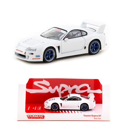 TARMAC WORKS HOBBY64 1/64 Toyota Supra GT Test Car 2022 HK Toycar Salon Special Edition T64-051-TEST