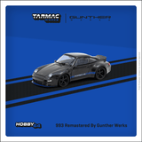 TARMAC WORKS HOBBY64 1/64 993 Remastered By Gunther Werks Black Carbon Fiber T64-TL054-BCF