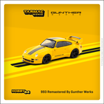 TARMAC WORKS HOBBY64 1/64 993 Remastered By Gunther Werks Yellow T64-TL054-YL