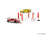 Tarmac Works 1/64 Garage Tools Set Audi Sport - Stickers Included T64A-001-AS