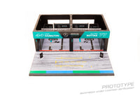 TARMAC WORKS PARTS64 1/64 Pit Garage Diorama Mercedes-AMG Petronas Formula One Team  (No model car included) T64D-001-AMG