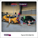 TARMAC WORKS PARTS64 1/64 Figures Set Girls Night Out T64F-008-PU