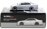 TARMAC WORKS GLOBAL64 1/64 VERTEX Toyota Chaser JZX100 Silver Metallic 2022 HK Toycar Salon Special Edition T64G-007-SL