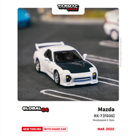 TARMAC WORKS GLOBAL64 1/64 Mazda RX-7 (FD3S) Mazdaspeed A-Spec Chaste White T64G-012-WH