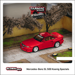 TARMAC WORKS GLOBAL64 1/64 Mercedes-Benz SL 500 Koenig Specials Red T64G-045-RE