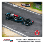 TARMAC WORKS GLOBAL64 1/64 Mercedes-AMG F1 W12 E Performance São Paulo Grand Prix 2021 Winner Lewis Hamilton T64G-F037-LH2