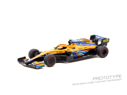 TARMAC WORKS GLOBAL64 1/64 McLaren MCL35M Abu Dhabi Grand Prix 2021 Lando Norris T64G-F040-LN3