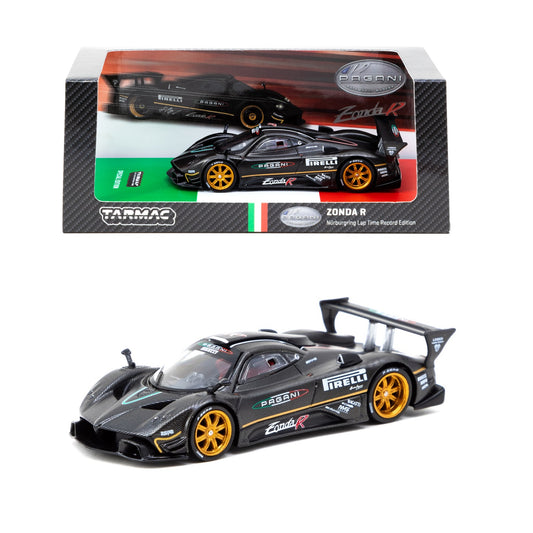 TARMAC WORKS GLOBAL64 1/64 Pagani Zonda R Nürburgring Lap Time Record Edition 2022 HK Toycar Salon Special Edition T64G-TL015-NUR
