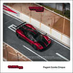 TARMAC WORKS GLOBAL64 1/64 Pagani Zonda Cinque Rosso Dubai T64G-TL021-RE