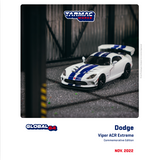 TARMAC WORKS GLOBAL64 1/64 Dodge Viper ACR Extreme Commemorative Edition T64G-TL028-CE