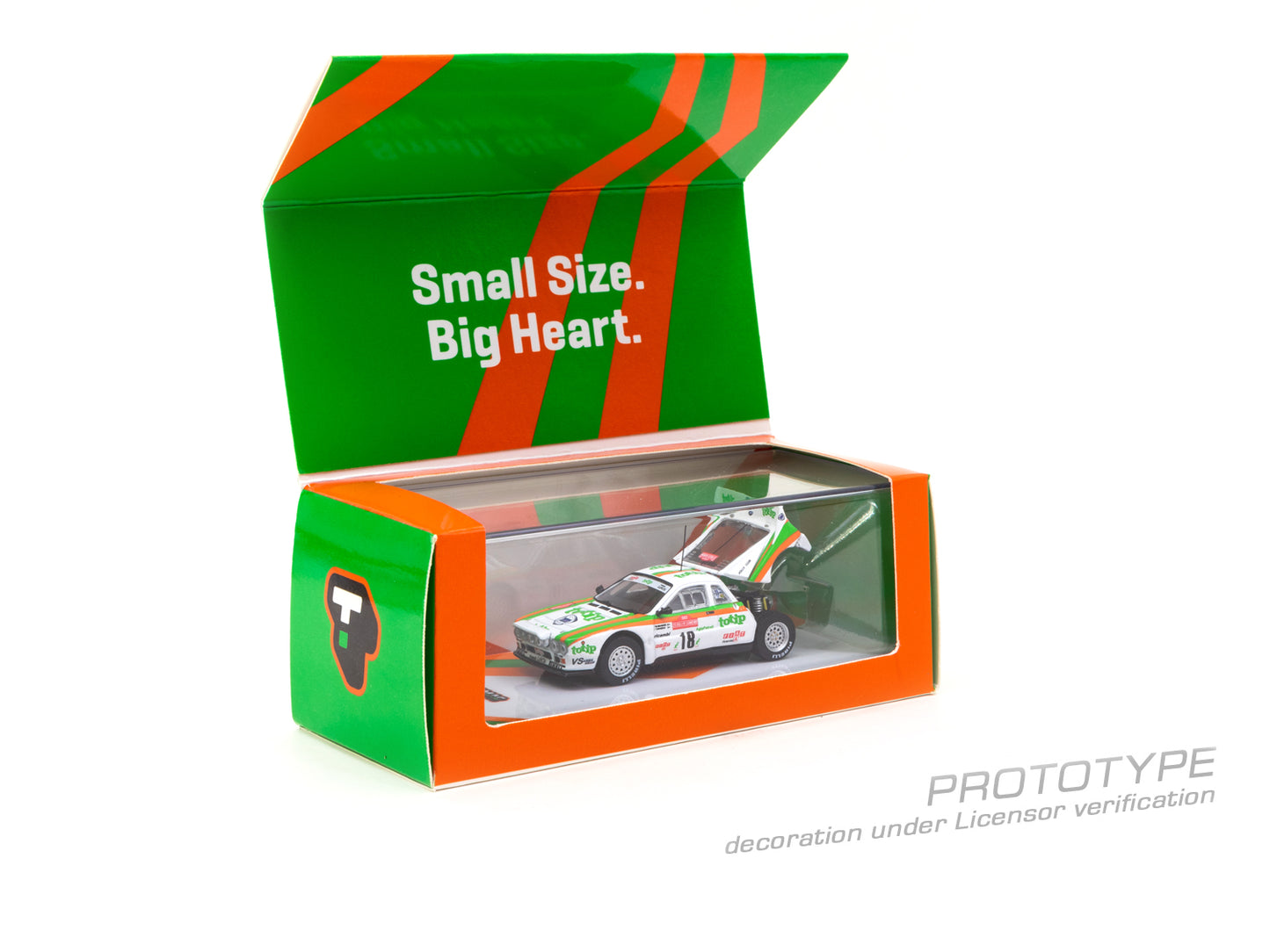 TARMAC WORKS HOBBY64+ 1/64 Lancia 037 Rally Rallye Sanremo 1983 M. Biasion / T. Siviero T64P-TL002-83SAN18